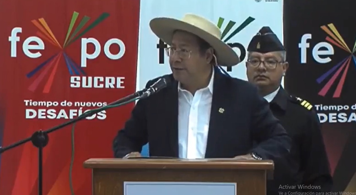 Fexpo Sucre: Presidente destaca potencial productivo y de reactivación económica de Chuquisaca