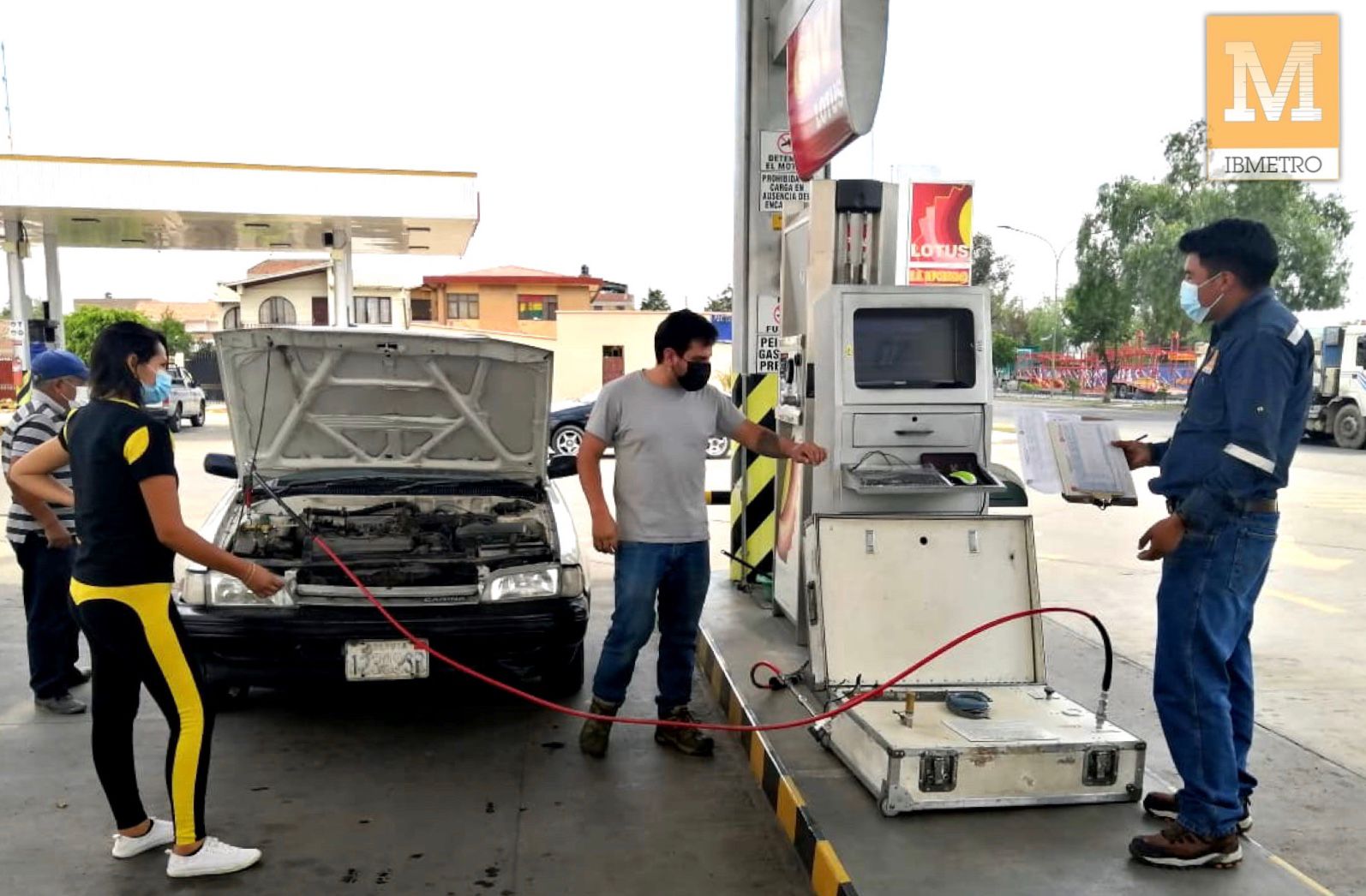 Ibmetro realiza más de 6.300 controles metrológicos en estaciones servicio 