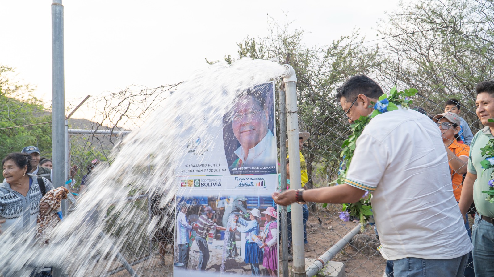 En el territorio indígena Charagua Iyambae y Boyuibe entregan 5 sistemas de agua para consumo humano y agricultura