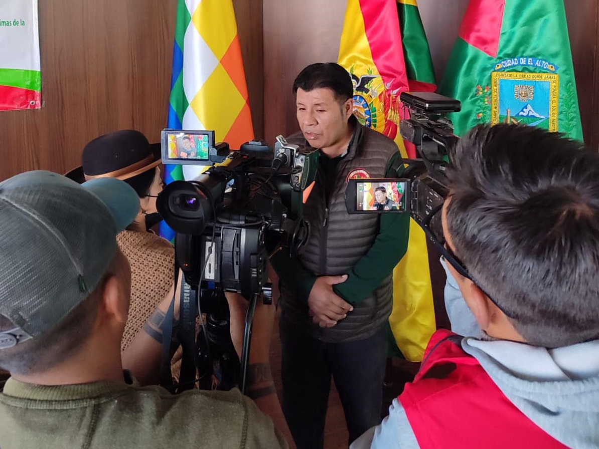 COR de El Alto tiene todo listo para el Gran Cabildo del 17 de octubre