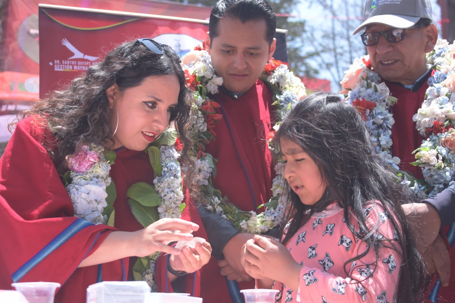 Salud activa en Achacachi campaña de desparasitación para erradicar la fasciola hepática