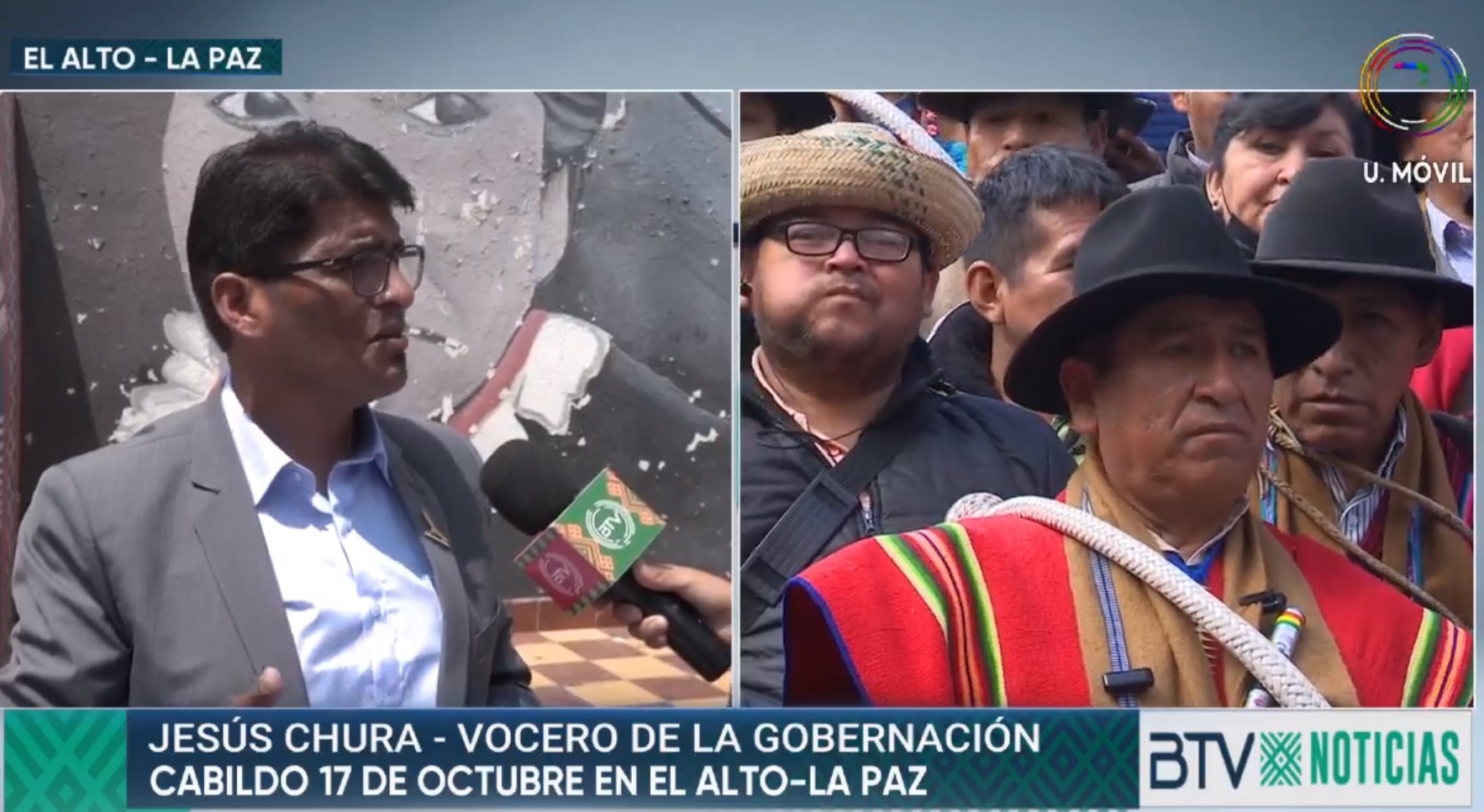 Gobernador Santos Quispe confirma asistencia al gran cabildo en El Alto