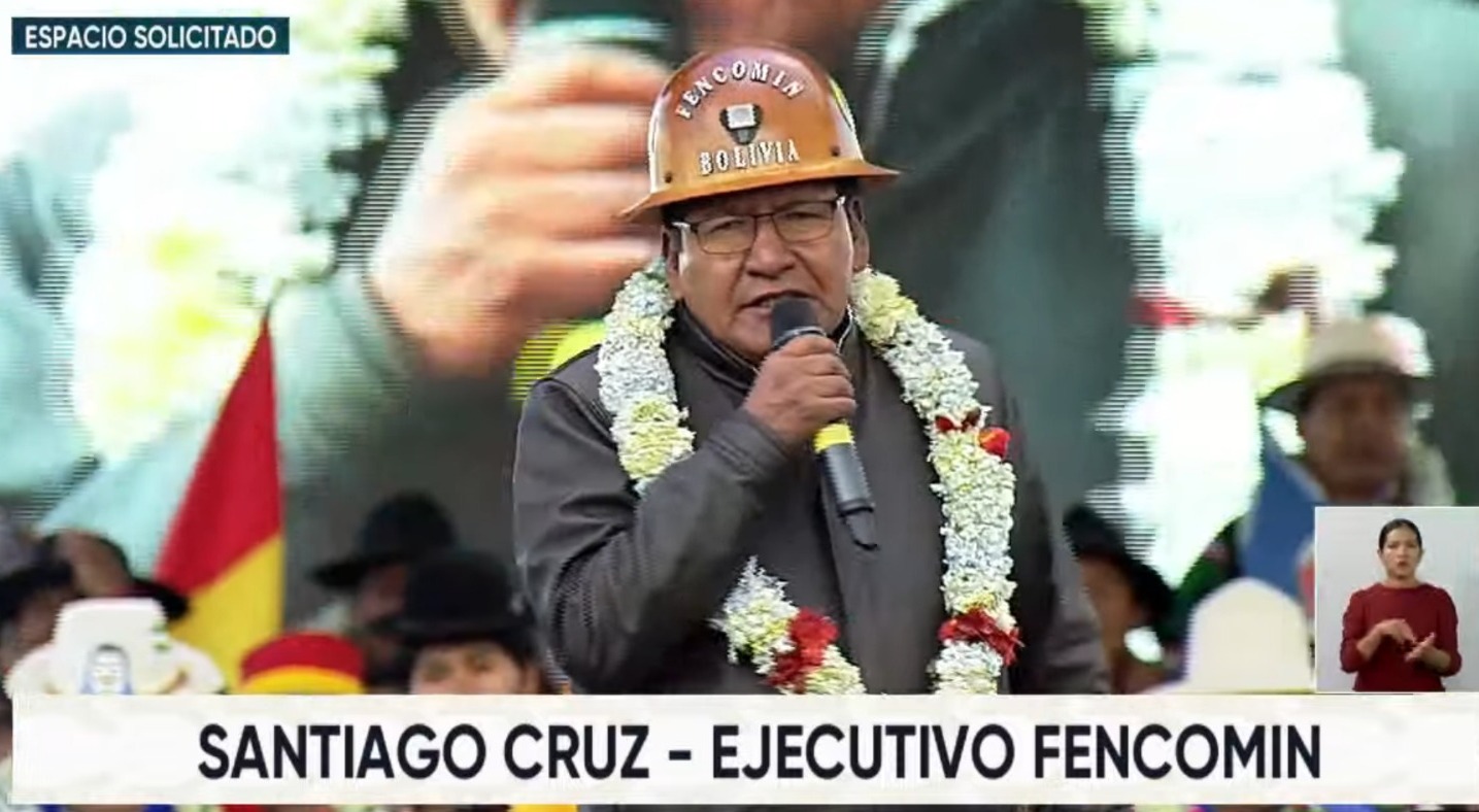 Fencomin manifiesta su respaldo al Gobierno de Arce y remarca que defenderá la unidad del país