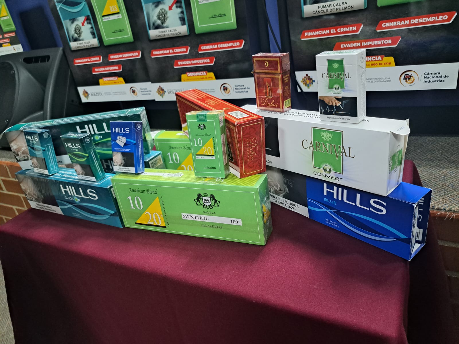 En lo que va del 2023 secuestran cigarrillos de contrabando por valor superior a los Bs 38 millones