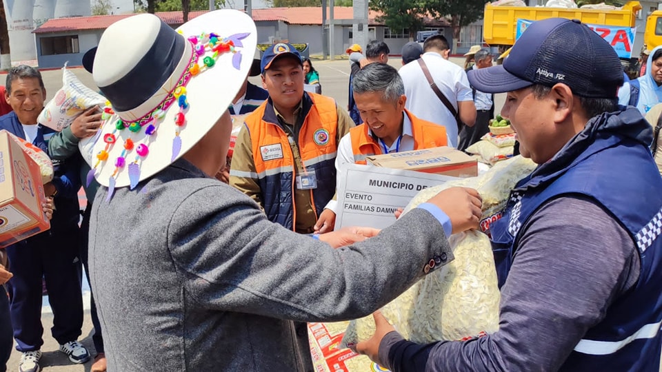 Presidente asegura a los afectados por la crisis climática “que no están solos”, se apoyó a 134 mil familias