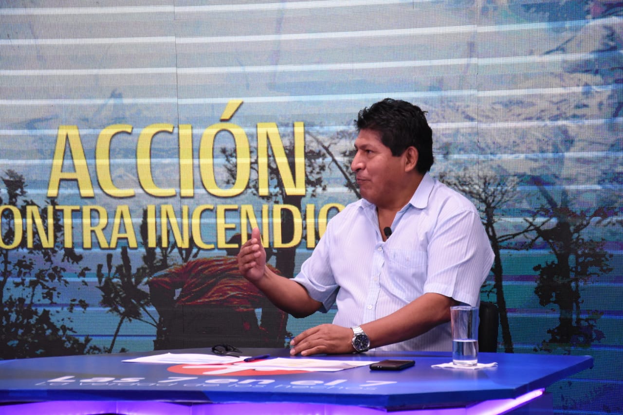 Reportan “escalada” preocupante de incendios en el norte de La Paz, envían personal y un helicóptero