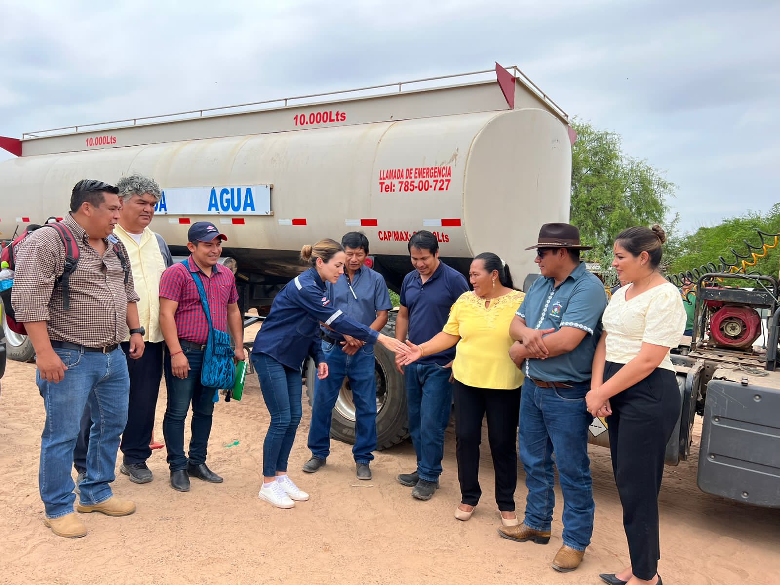 YPFB Chaco entrega 40.000 litros de agua a comunidades Charagua y Keremba Iyambae