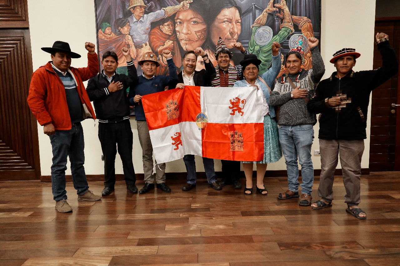 Presidente coordina con alcaldes y organizaciones sociales de Potosí agenda de obras y desarrollo para Potosí