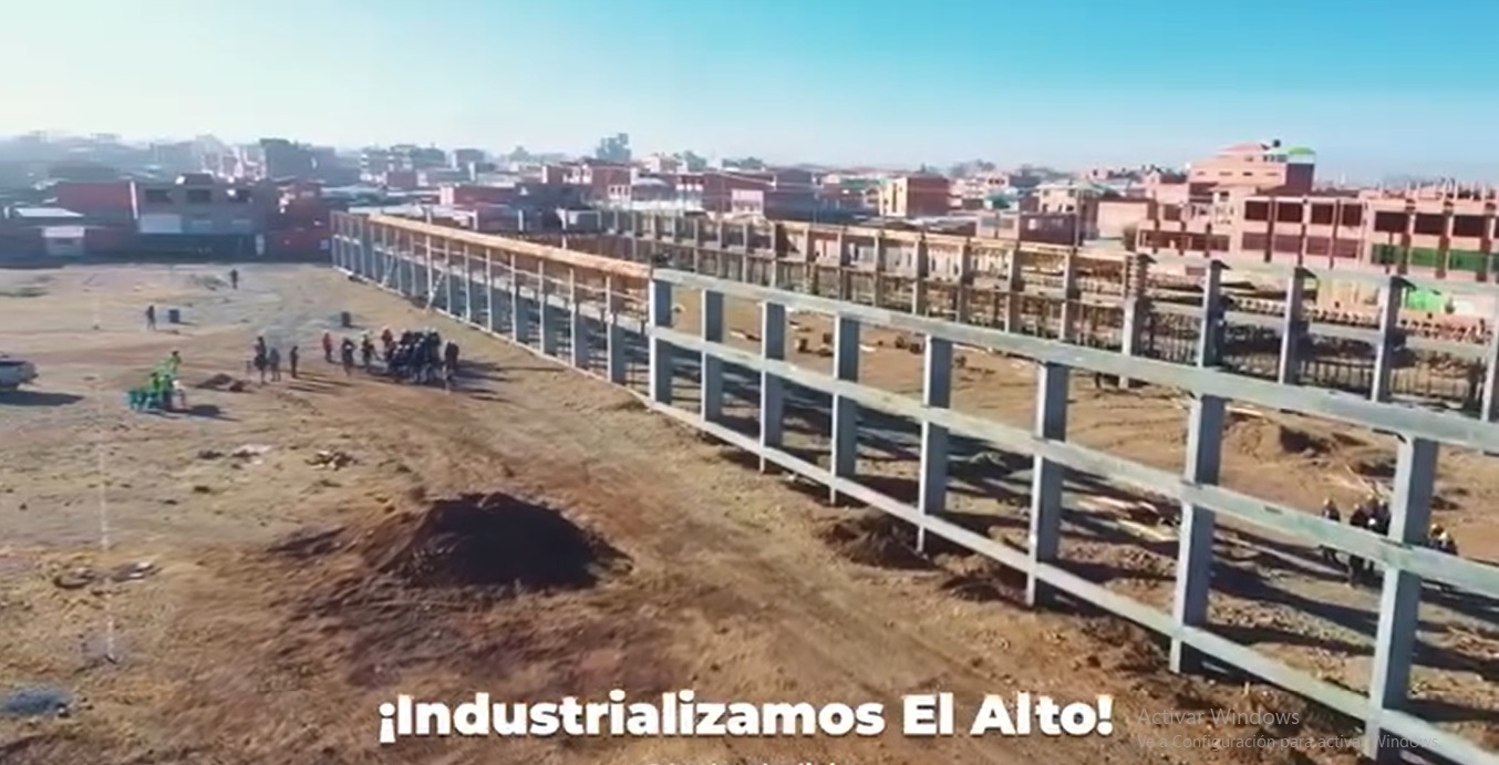Construcción de la planta de transformación, acopio y almacenamiento de papa en El Alto alcanza el 63% de avance