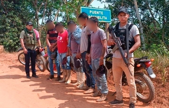 Envían a la cárcel a los seis aprehendidos con 45 paquetes de droga en Cobija