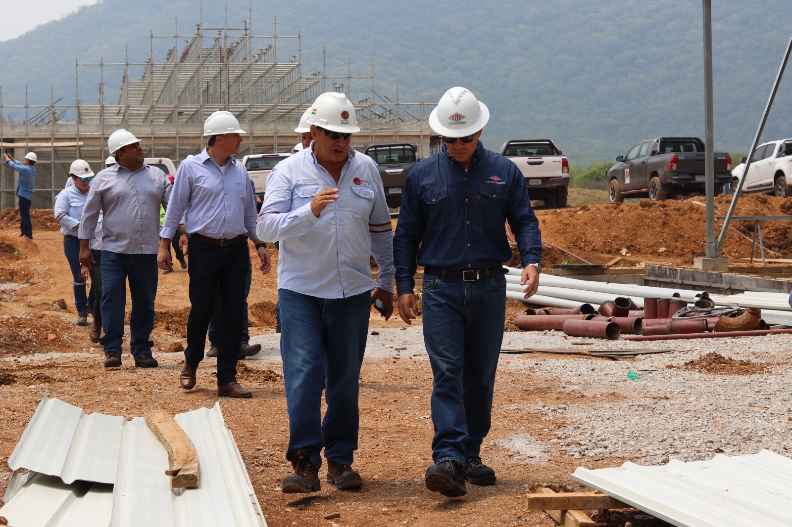 YPFB asegura suministro de gas para el Complejo Siderúrgico del Mutún