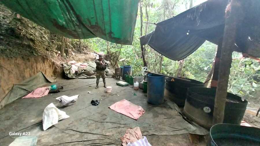 En dos días detectan y destruyen 55 fábricas de cocaína en el Chapare 