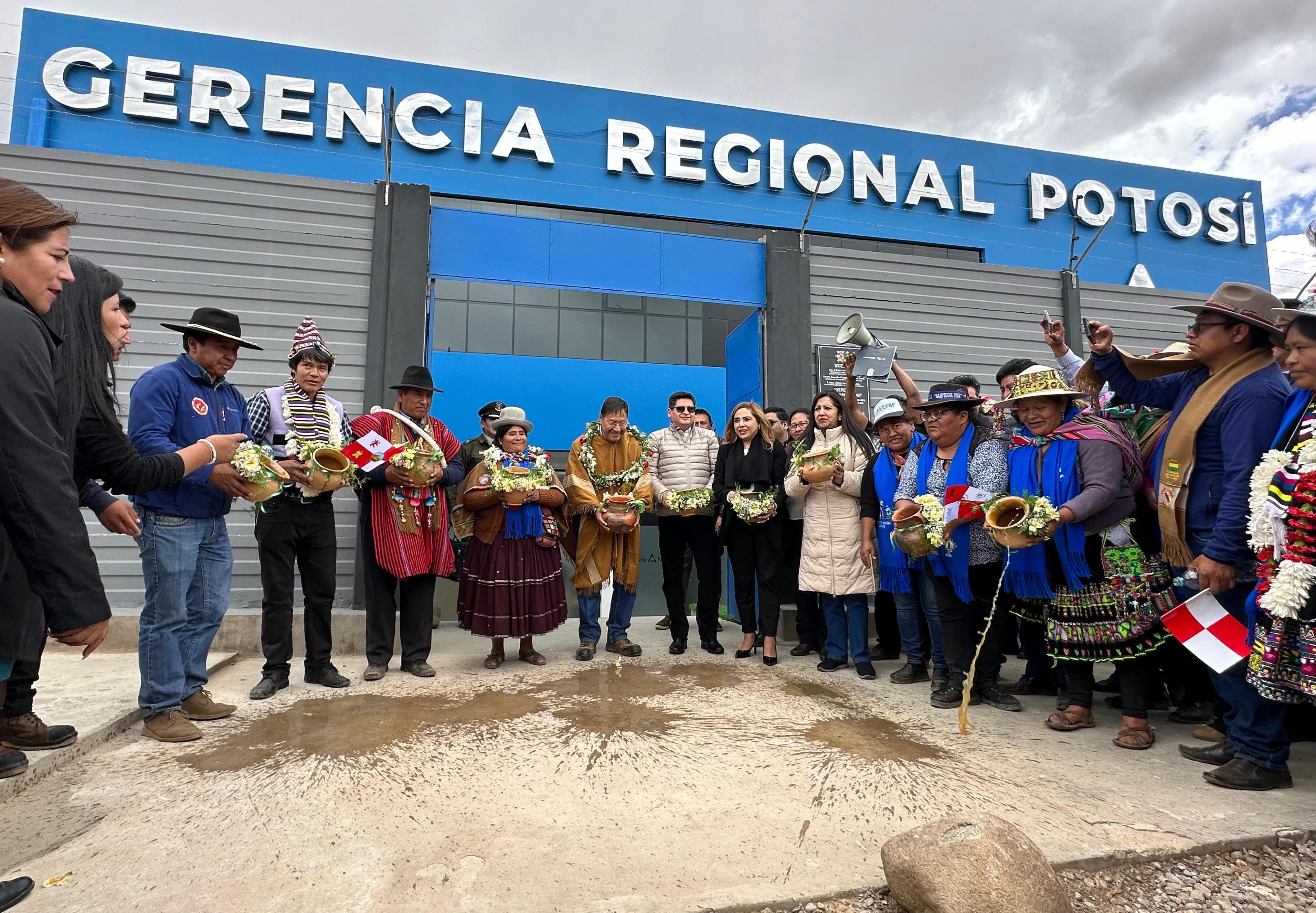 Presidente inaugura recinto aduanero en Potosí con más de Bs 20 millones de inversión