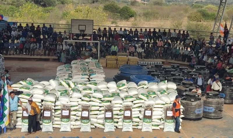 Gobierno invierte Bs 179 millones para enfrentar la sequía en el territorio nacional