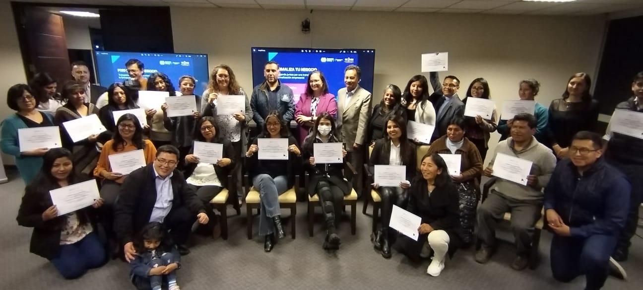 Seprec participa en la formación empresarial con programa organizado por la OIT