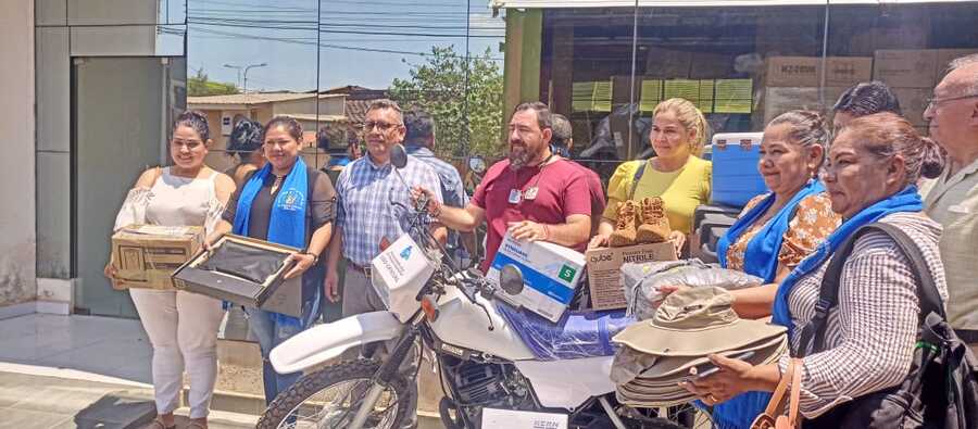 Gobierno distribuye insumos y equipamiento por Bs 8,3 millones para prevenir cinco enfermedades
