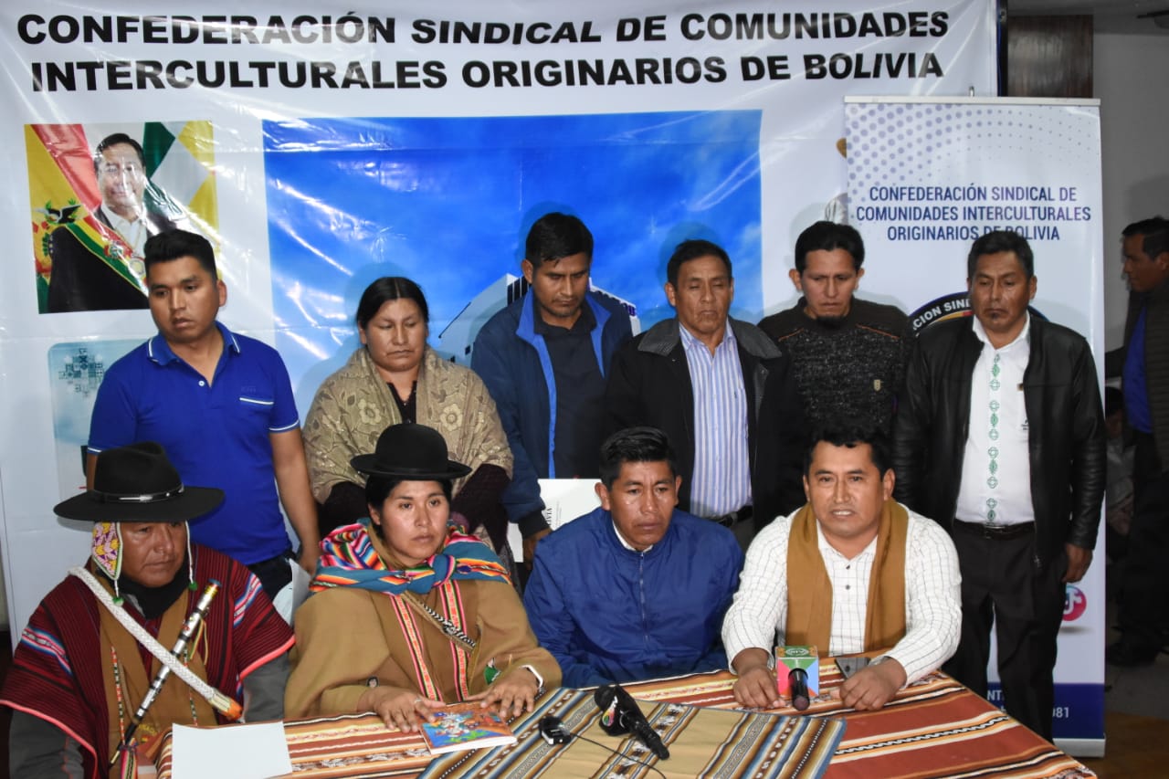 Pacto Departamental de La Paz se declara emergencia y conmina al Legislativa aprobar el presupuesto reformulado