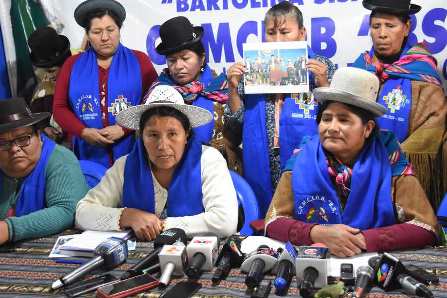 Bartolinas exigen a la Asamblea Legislativa trabajar a favor del pueblo y “no por una persona”