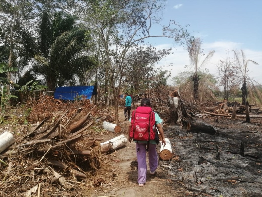 Brigadas médicas prestaron 2.151 atenciones en municipios de Beni y La Paz afectados por incendios 