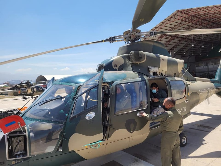 Realizarán patrullajes aéreos para verificar situación de áreas afectadas por el fuego