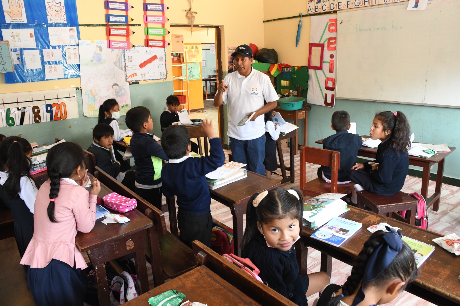 Más de 3.500 niños formaron parte del programa de educación ambiental de ENDE en Cochabamba