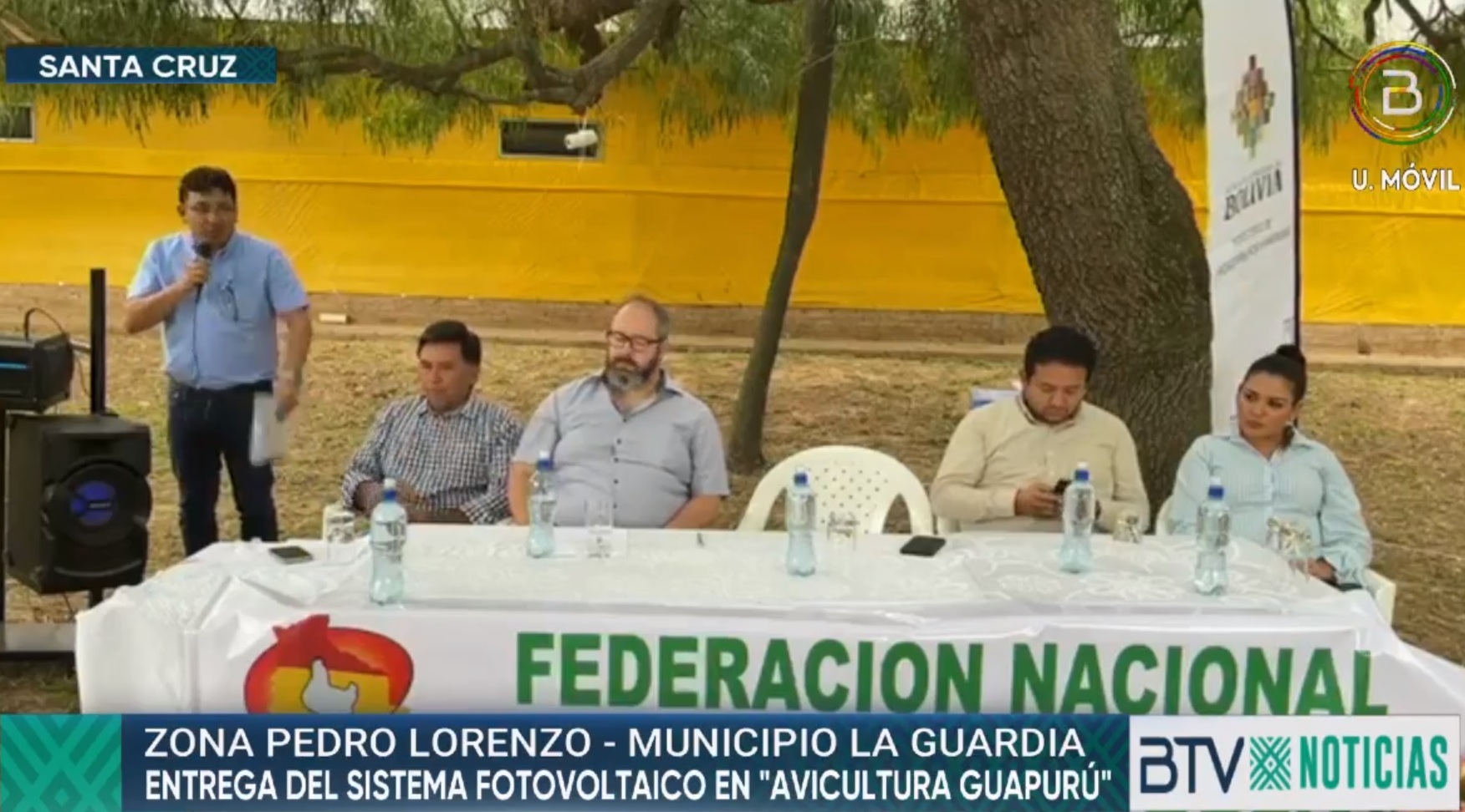 En granja avícola cruceña instalan un sistema renovable de energía eléctrica para abaratar costos de operación