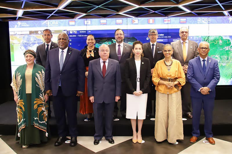 Cancilleres de países amazónicos aprueban la “Declaración de Brasilia” que pone énfasis en la lucha conjunta contra la crisis climática