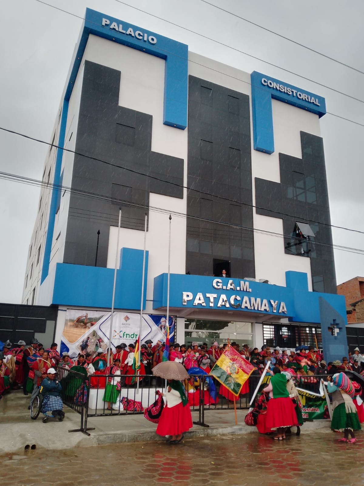 Municipio de Patacamaya estrena Palacio Consistorial financiado por el FNDR