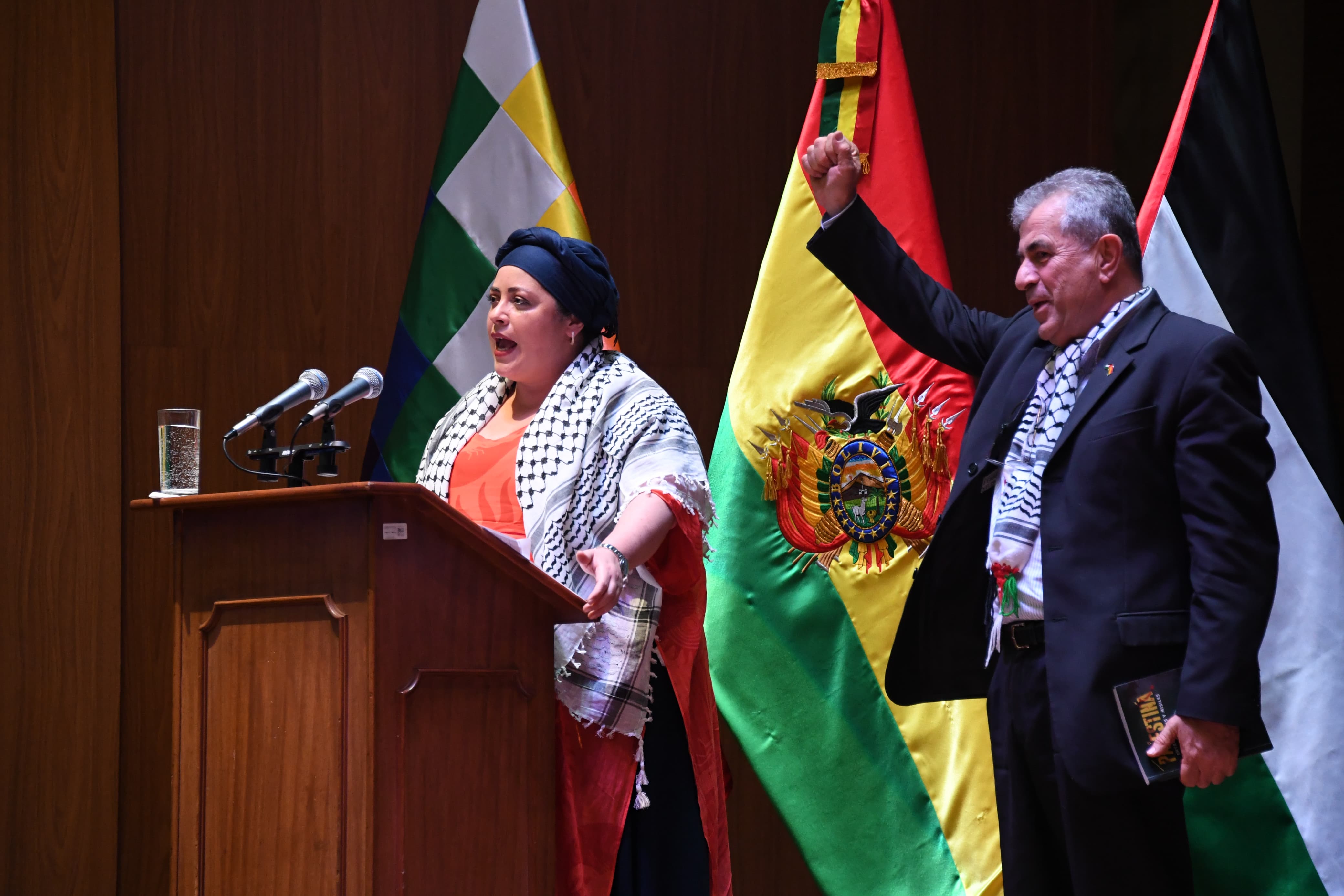 Ministra Prada: Palestina resiste, resistirá y será libre