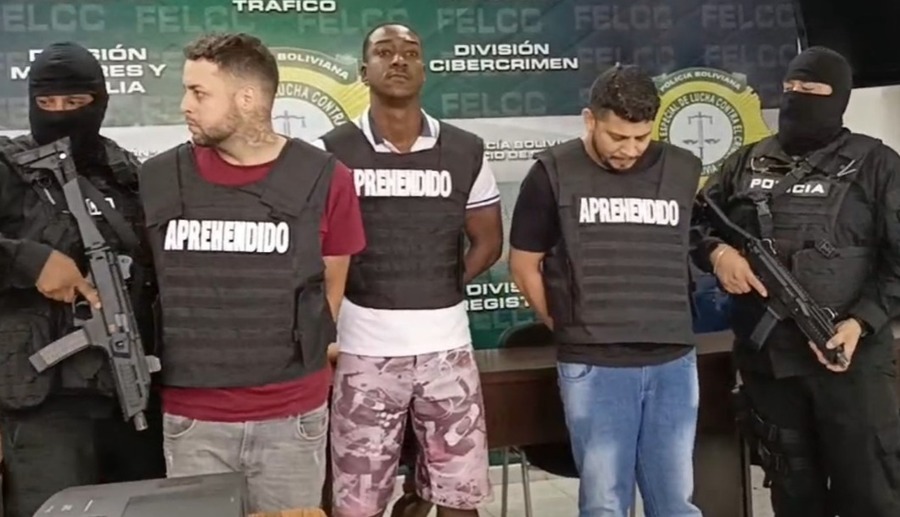 Policía desarticula facción del PCC en Santa Cruz, tres brasileños fueron enviados a la cárcel de Chonchocoro 