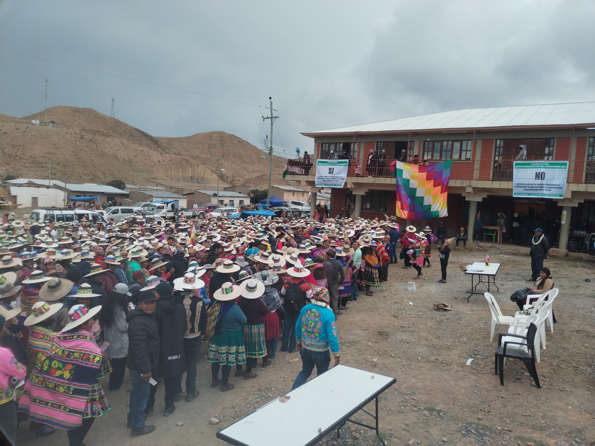 Challa aprueba su Estatuto Autonómico por unanimidad mediante normas y procedimientos propios