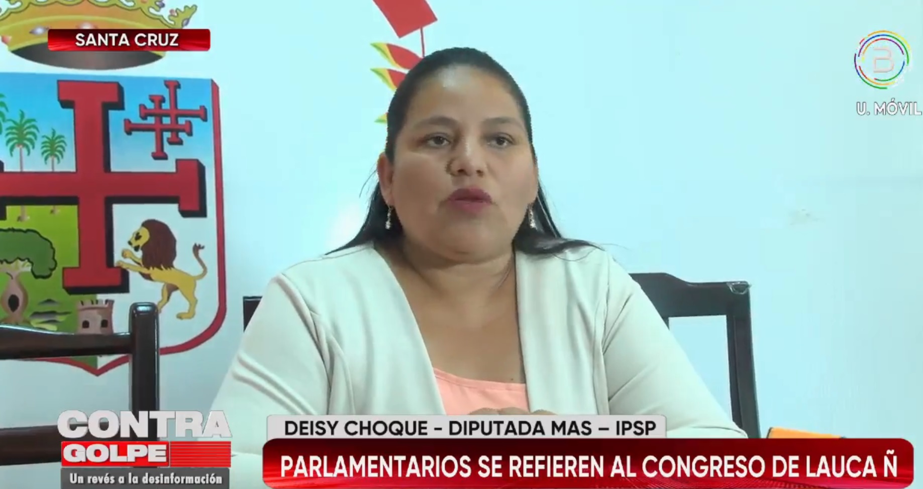 Diputada Choque aclara que fallo judicial no toca resolución del TSE que rechaza congreso del MAS en Lauca Ñ