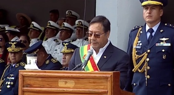 Arce afirma que los militares “son clave para fortalecer la gobernabilidad democrática”