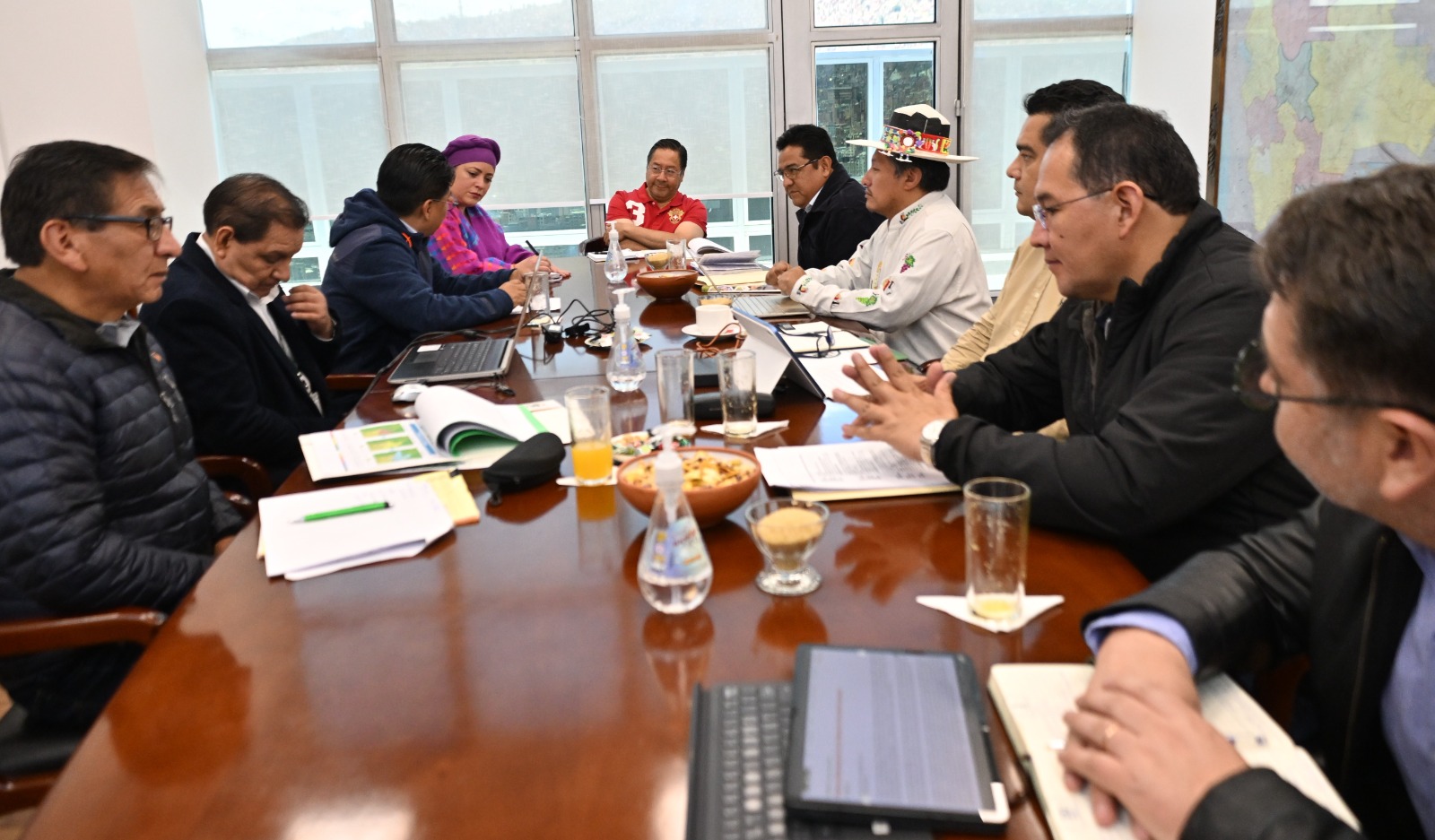 Arce sobre conflictos por tierras: No vamos a tolerar ningún tipo de actividad que esté al margen de la ley, venga de donde venga 