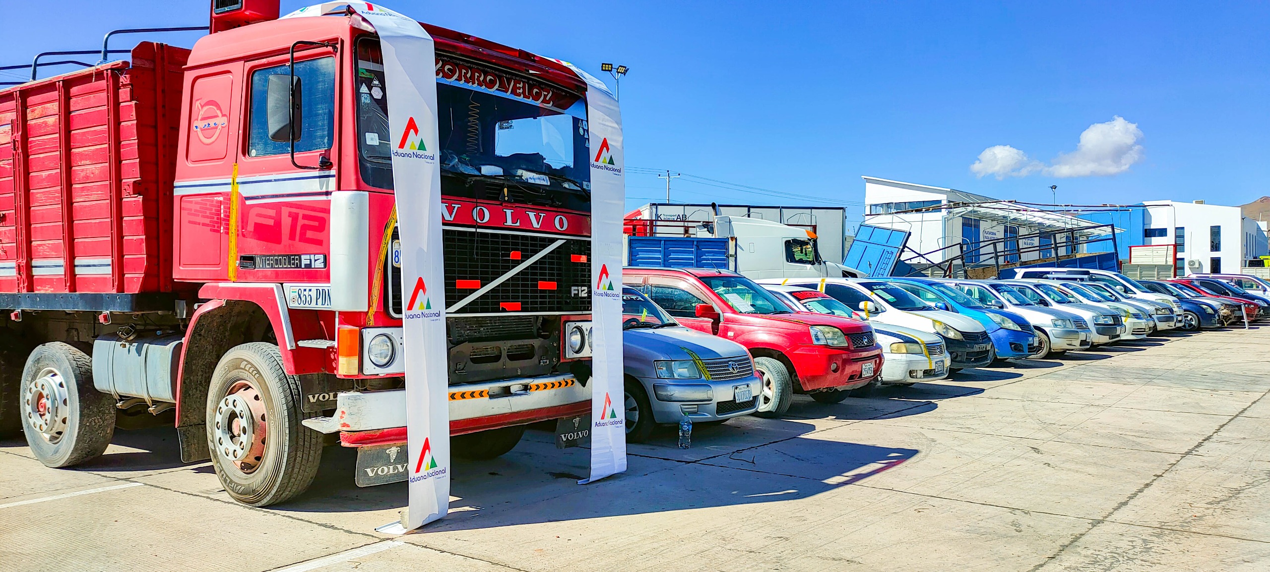 En Potosí incautan 85 vehículos indocumentados valuados en Bs 13 millones 