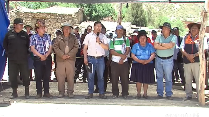 Presidente Arce llega a Cotagaita con ayuda humanitaria y compromete reponer daños ocasionados por riada