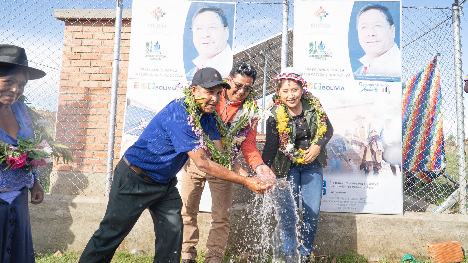 Desarrollo Rural entrega sistemas de agua para potenciar la producción en Poroma