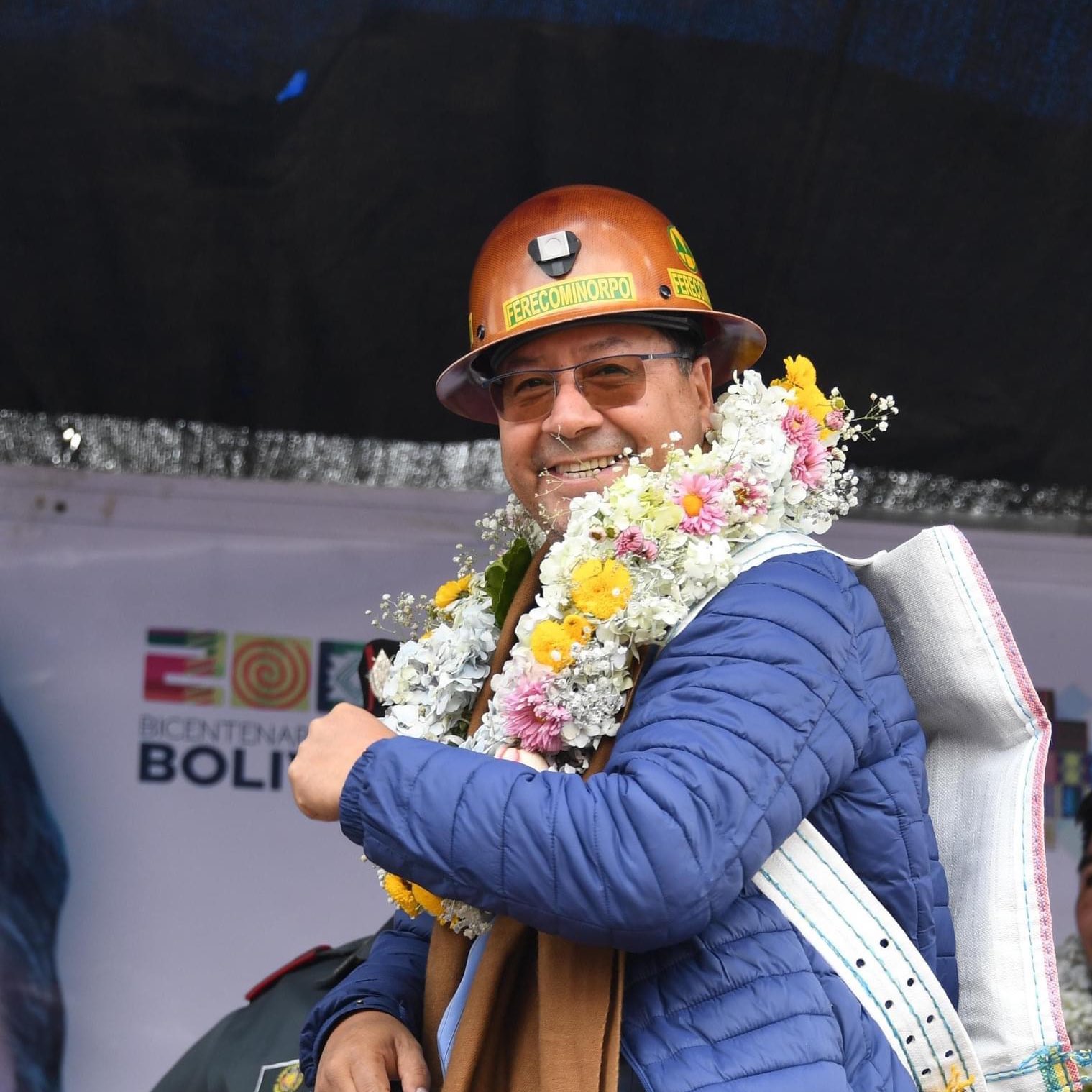 Arce urge formar nuevos líderes en el inicio de construcción de la sede de cooperativas del Norte Potosí