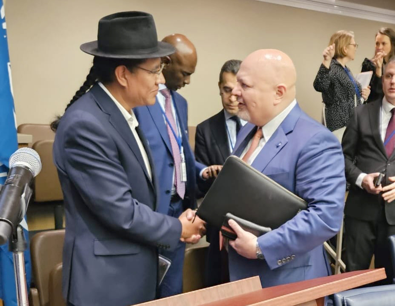 Bolivia ingresa al Buró supervisor de la Corte Penal Internacional