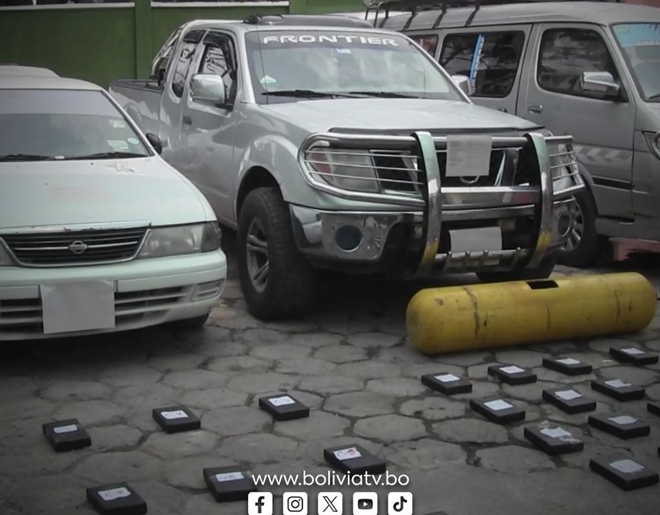 Secuestran más de 105 kilos de cocaína en la carretera Sucre - Potosí