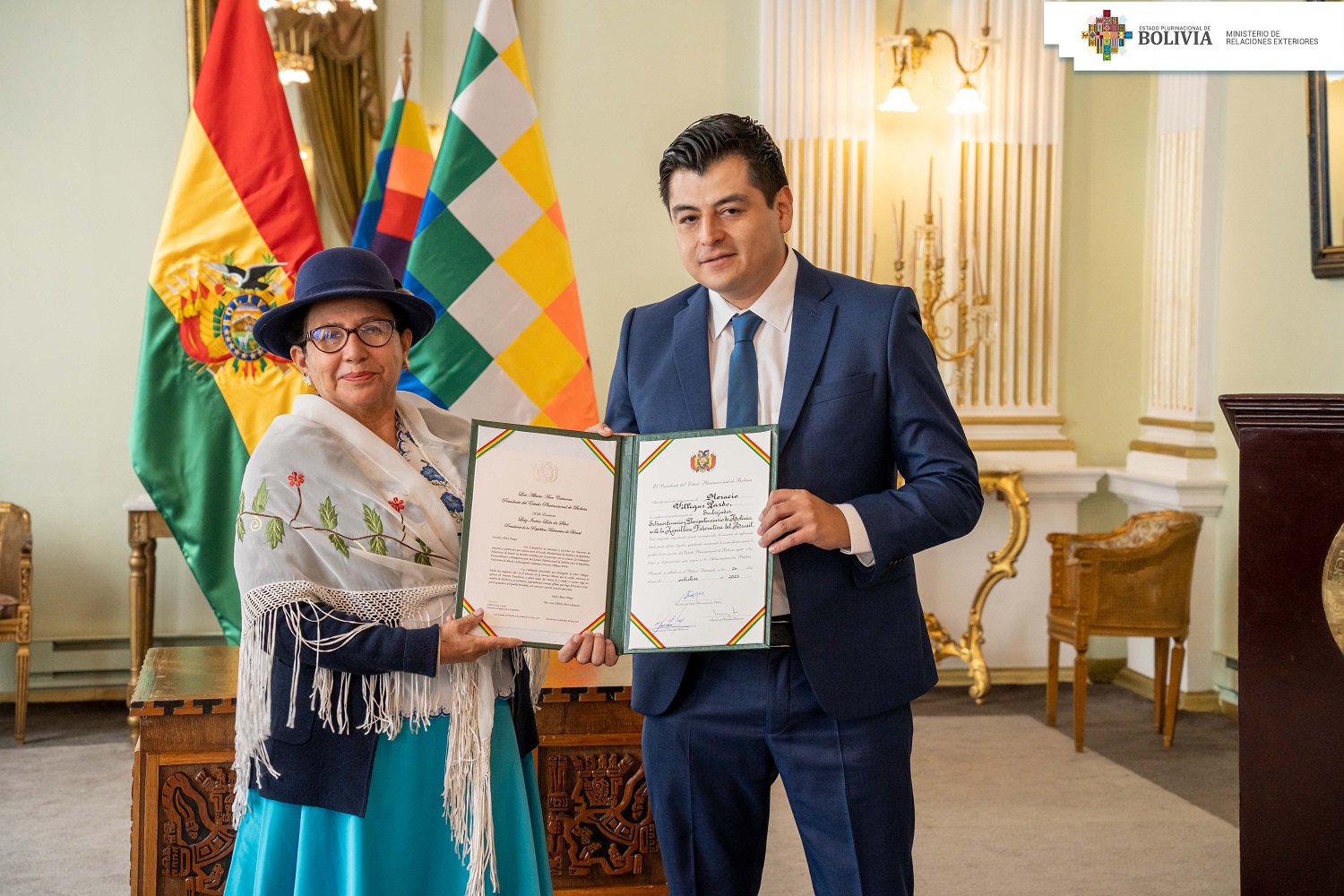 Jura nuevo embajador de Bolivia en Brasil con el mandado de consolidar los lazos bilaterales