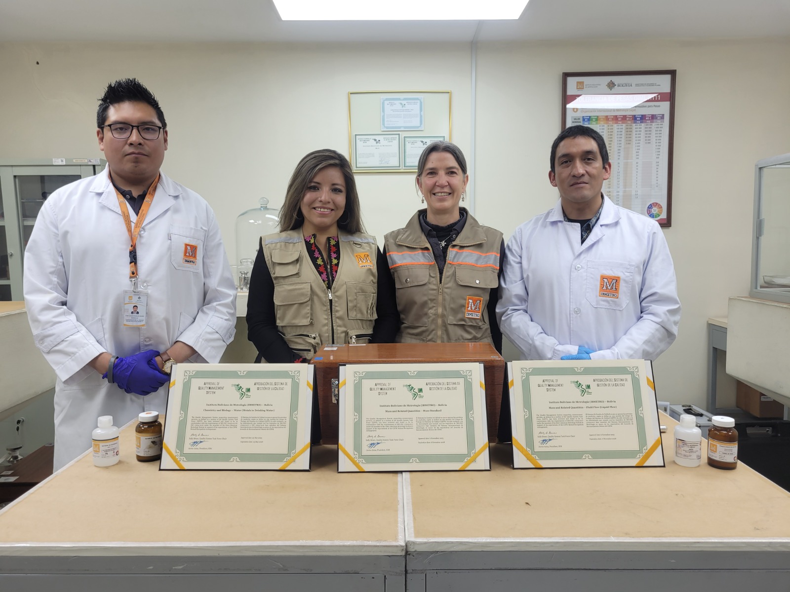 Tres nuevos reconocimientos avalan a Ibmetro como referente metrológico internacional