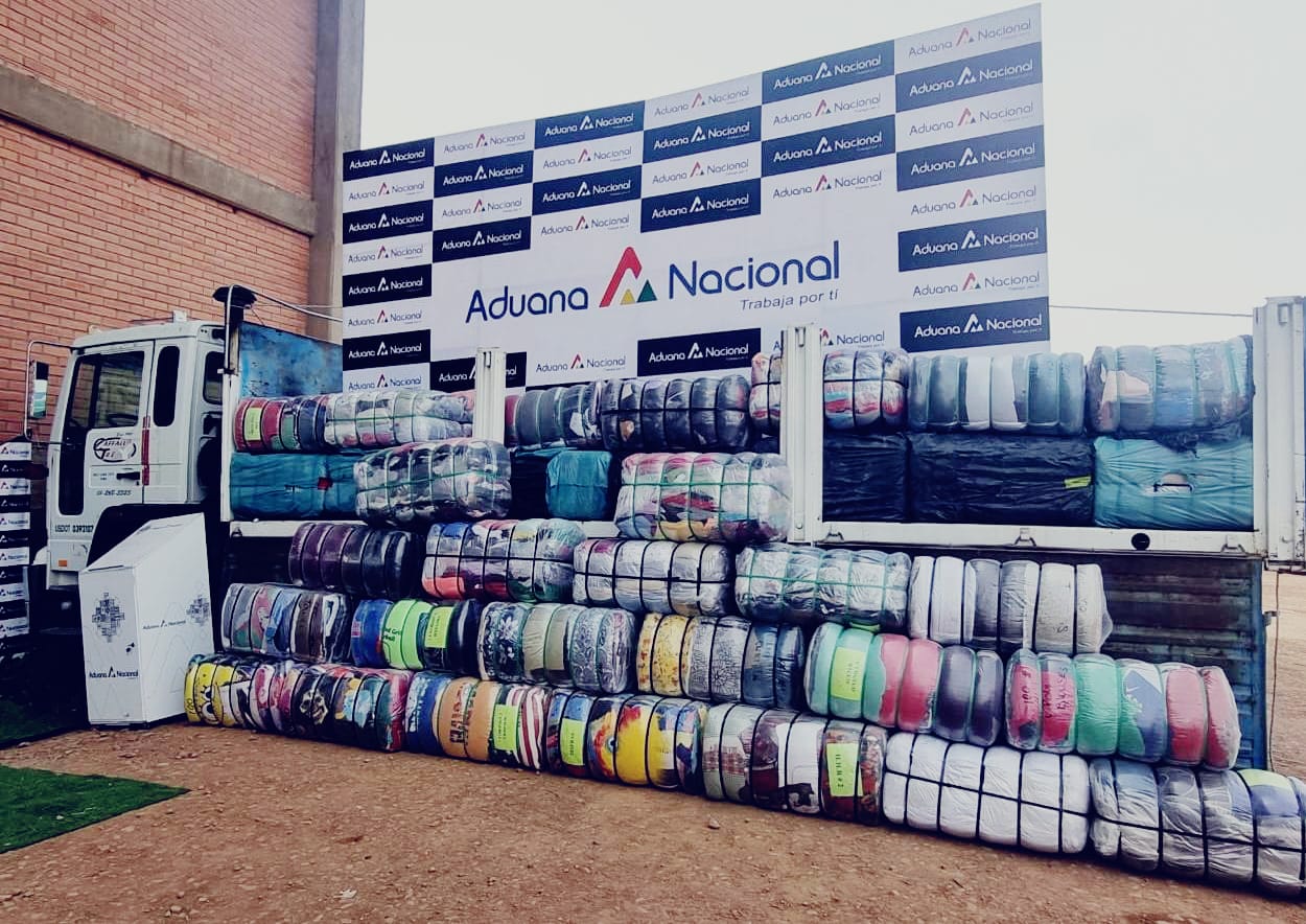 Aduana comisa 21 toneladas de mercancía y revela cuatro actos de resistencia con violencia a la incautación