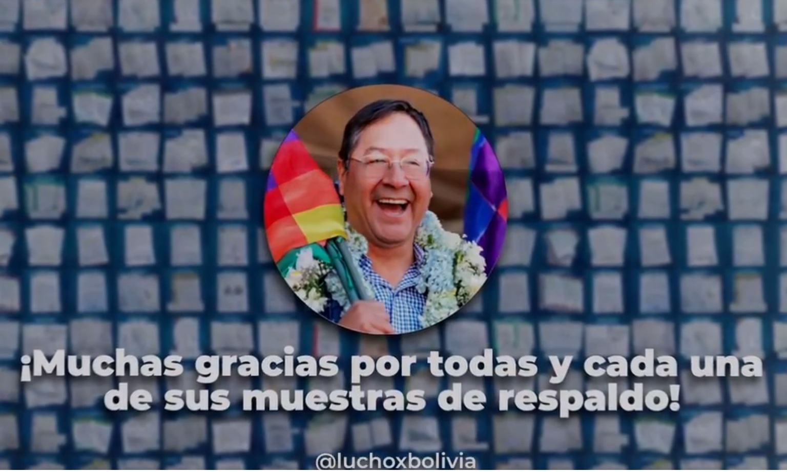 Arce agradece al pueblo boliviano por defender la democracia, estabilidad económica, social y política en 2023
