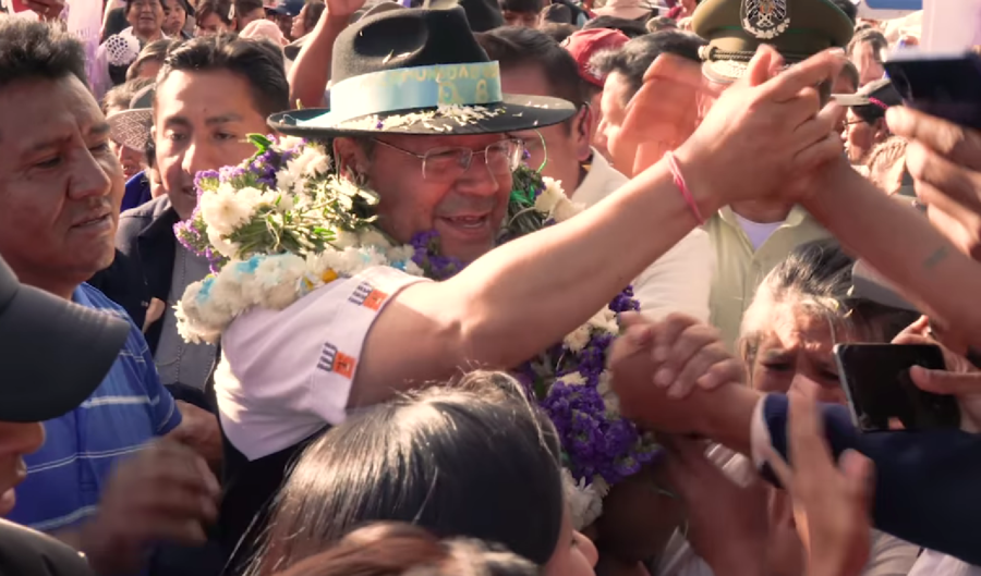 Arce reafirma compromiso con la industrialización de Bolivia y destaca los avances