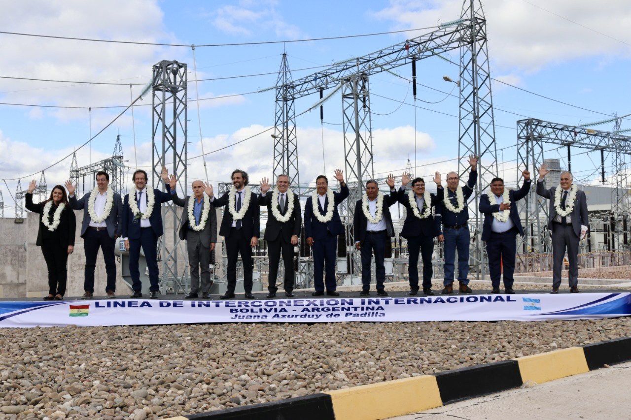 Bolivia fortalece al sector eléctrico y marca un hito con la exportación de 132 KV a la Argentina