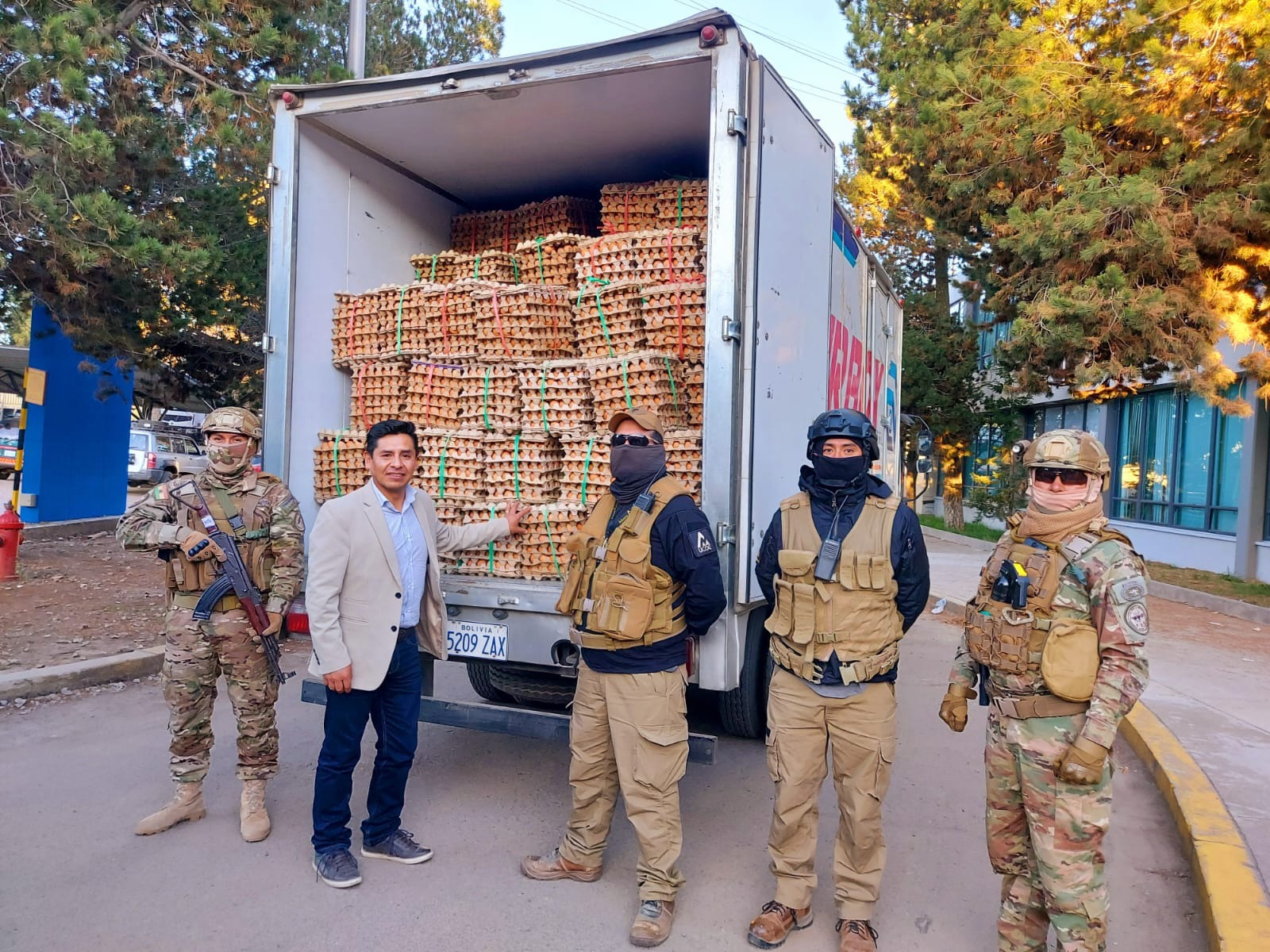 Emapa venderá 270.000 huevos decomisados al contrabando a Bs 0,80 la unidad