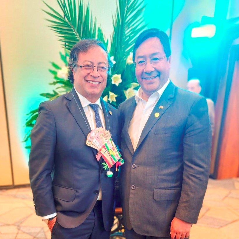 Presidente se reúne con Petro y el Director General de la FAO en el cierre de su agenda en Argentina