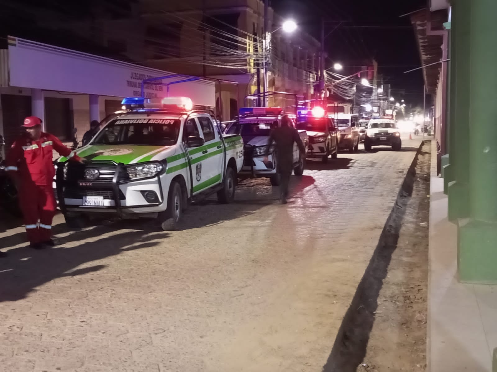 Policía aprehende a tres hombres involucrados en hechos delictivos en Beni 