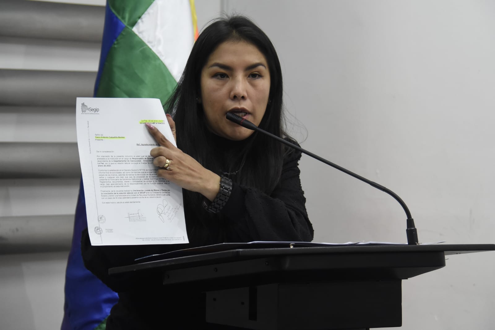 Segip aclara que asumió acciones contra exfuncionario implicado en actos corrupción 